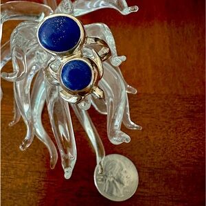Handmade Lapis Lazuli Sterling Silver Ring